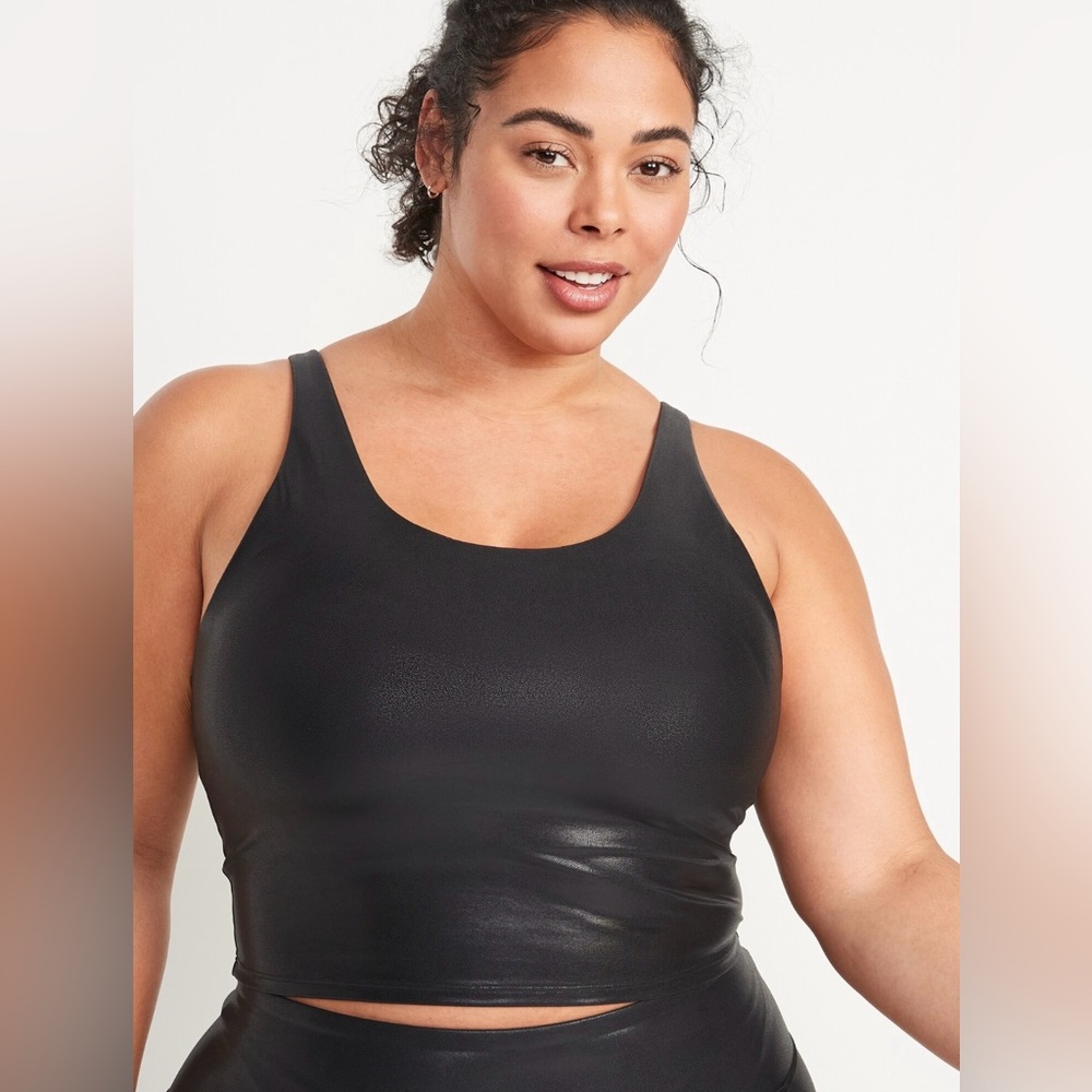Old Navy PowerSoft Longline Sports Bra 4X NWT